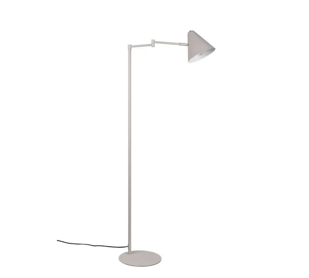 Trio Lighting Sisustusvalaisimet|lattiavalaisin Cosima E14 lämmin harmaa