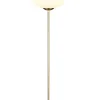 Trio Lighting Sisustusvalaisimet|lattiavalaisin Fomento E27 mattamessinki/valko