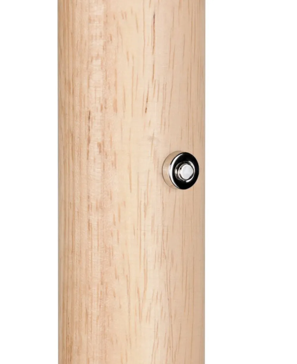 Trio Lighting Sisustusvalaisimet|lattiavalaisin Celeste LED mattamusta/kromattu