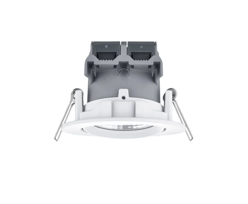 Trio Lighting Sisustusvalaisimet|LED alasvalo Pamir mattavalkoinen pyöreä