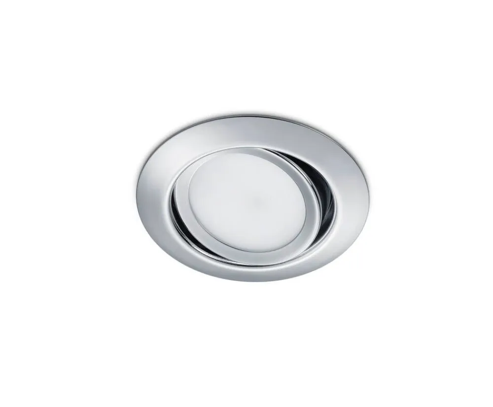 LED alasvalo Rila kromi pyöreä>Trio Lighting Sale