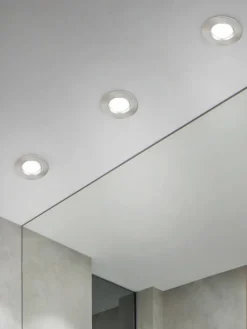 LED alasvalo Zagros IP65 harjattu teräs pyöreä><noscript><img width=