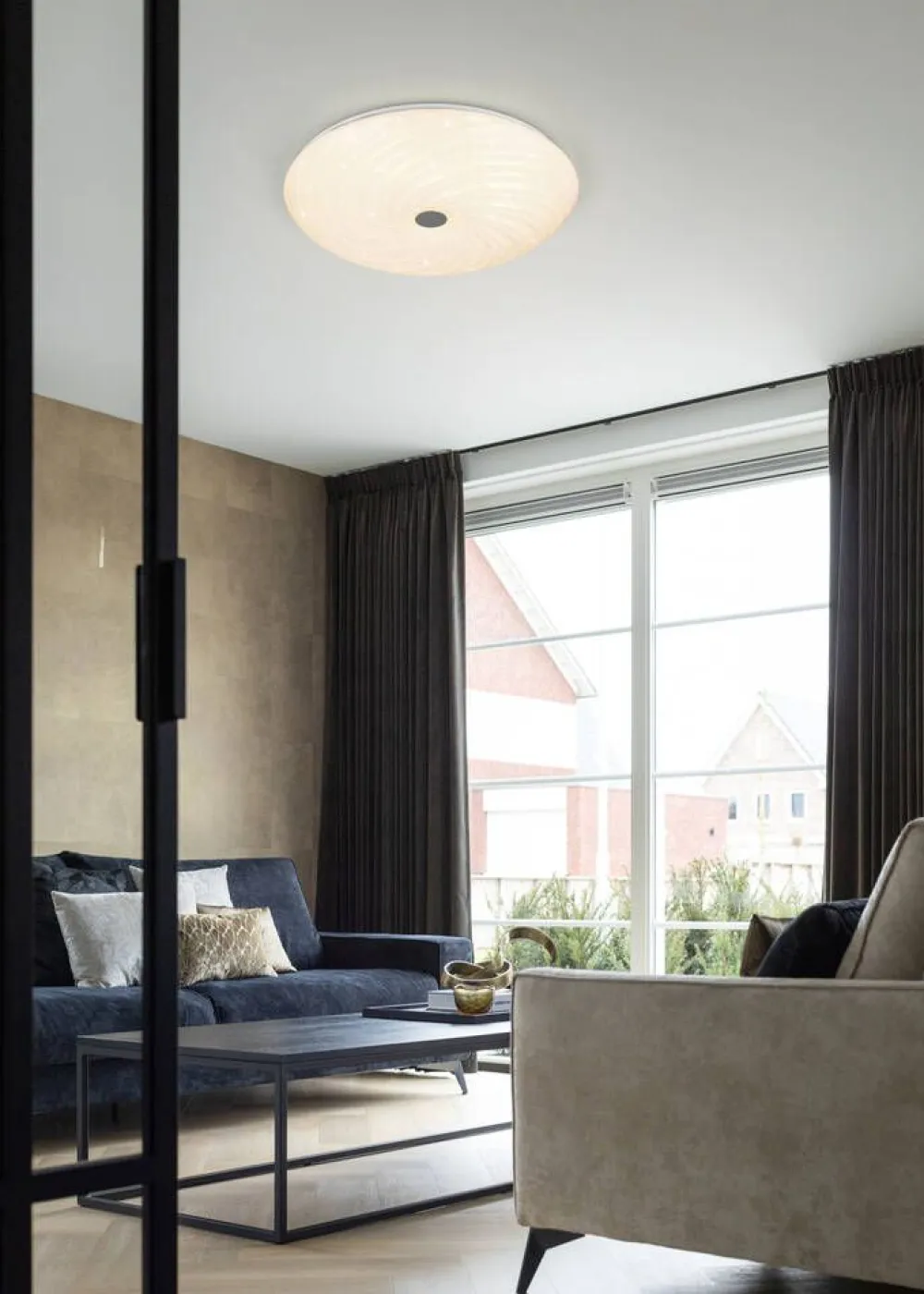 LED kattovalaisin Gravity 57 cm valkoinen/krom>Trio Lighting Sale