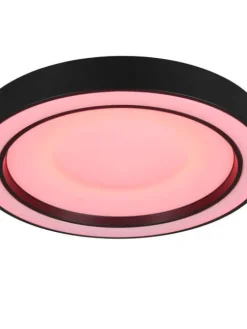 LED kattovalaisin Arco 40 cm mattamusta RGBW><noscript><img width=