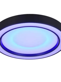 LED kattovalaisin Arco 40 cm mattamusta RGBW><noscript><img width=