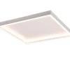 Trio Lighting Sisustusvalaisimet|LED kattovalaisin Rotonda neliö mattavalkoinen