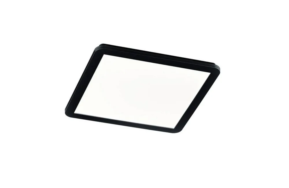 Trio Lighting Sisustusvalaisimet|LED kattovalaisin Camillus 40x40 cm mattamusta