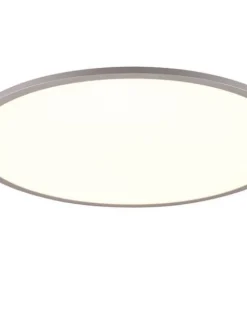 Trio Lighting Sisustusvalaisimet|LED kattovalaisin Yuma 60 cm harmaa/valkoinen