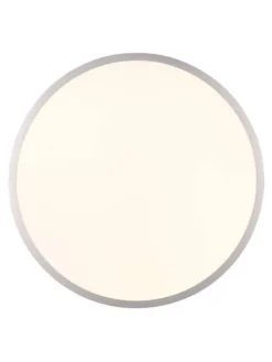 Trio Lighting Sisustusvalaisimet|LED kattovalaisin Yuma 60 cm harmaa/valkoinen