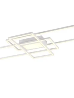 Trio Lighting Sisustusvalaisimet|LED kattovalaisin Irvine mattavalkoinen