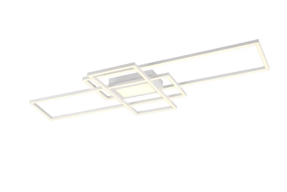 Trio Lighting Sisustusvalaisimet|LED kattovalaisin Irvine mattavalkoinen