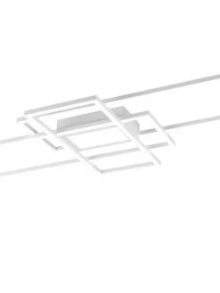 Trio Lighting Sisustusvalaisimet|LED kattovalaisin Irvine mattavalkoinen