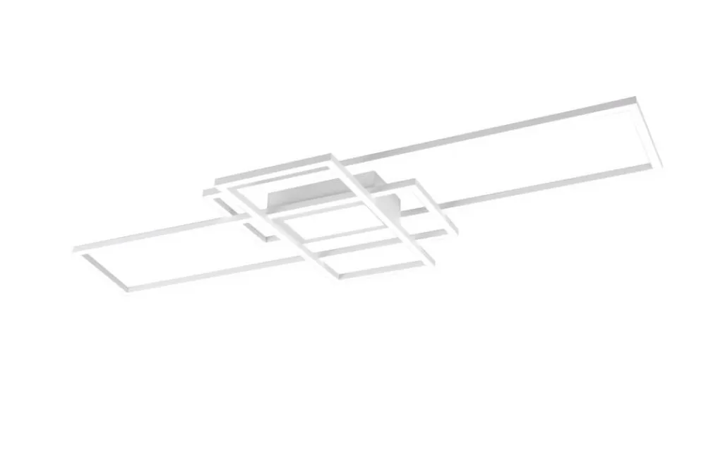 Trio Lighting Sisustusvalaisimet|LED kattovalaisin Irvine mattavalkoinen