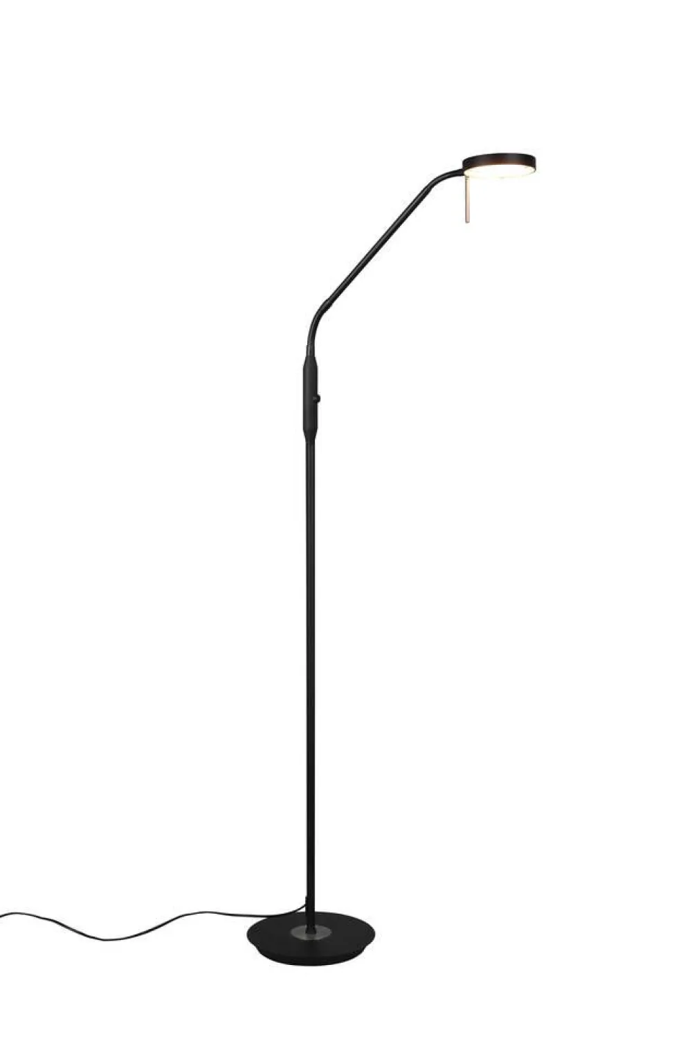 LED lattiavalaisin Monza mattamusta>Trio Lighting New