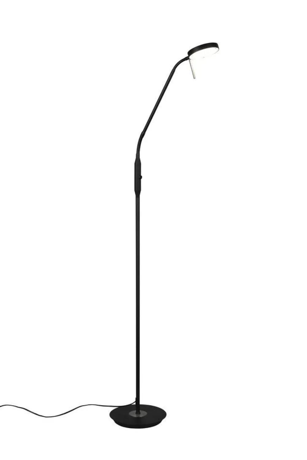 LED lattiavalaisin Monza mattamusta>Trio Lighting New