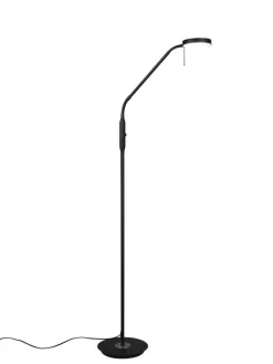 LED lattiavalaisin Monza mattamusta><noscript><img width=
