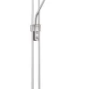 Trio Lighting Sisustusvalaisimet|LED lattiavalaisin Spock uplighter harjattu te