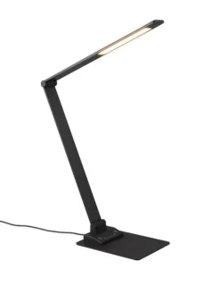 Trio Lighting Sisustusvalaisimet|LED pöytävalaisin Travis mattamusta