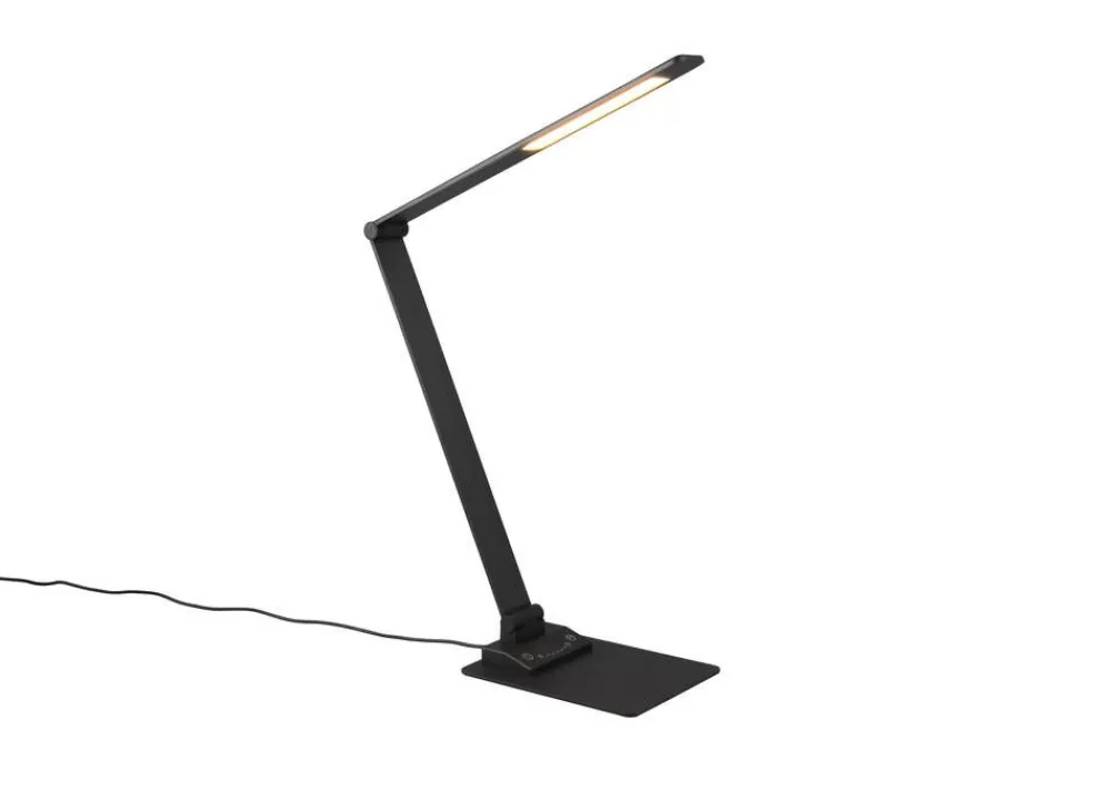 Trio Lighting Sisustusvalaisimet|LED pöytävalaisin Travis mattamusta