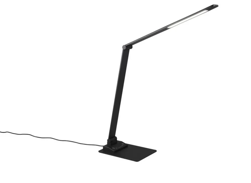 Trio Lighting Sisustusvalaisimet|LED pöytävalaisin Travis mattamusta