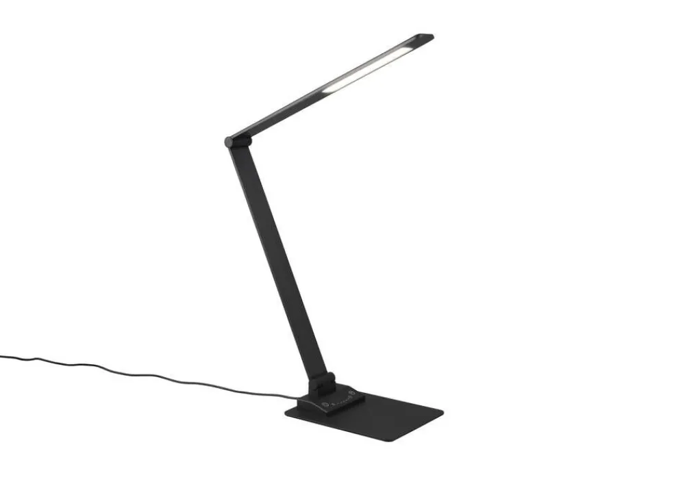 Trio Lighting Sisustusvalaisimet|LED pöytävalaisin Travis mattamusta