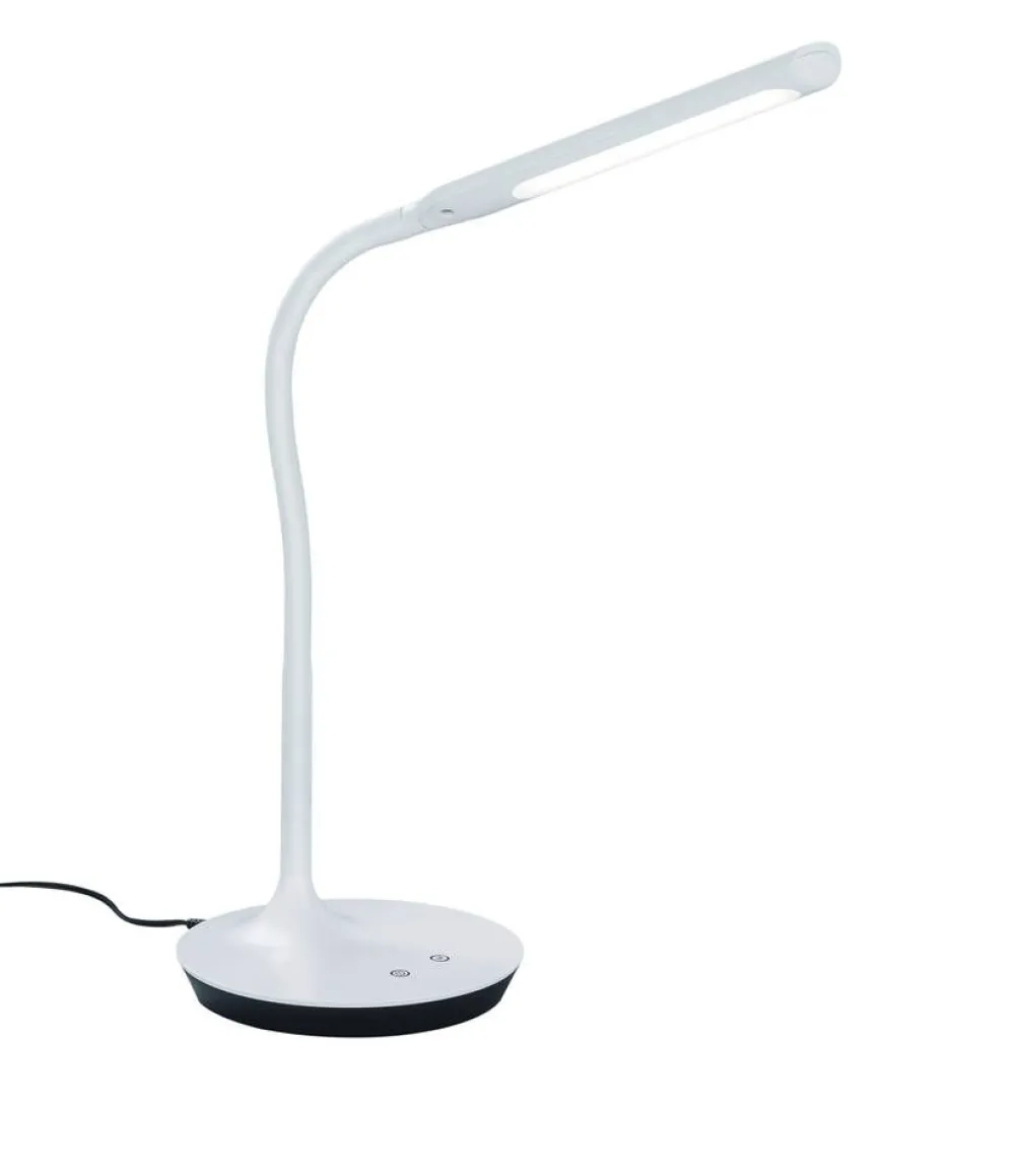 Trio Lighting Sisustusvalaisimet|LED pöytävalaisin Polo mattavalkoinen