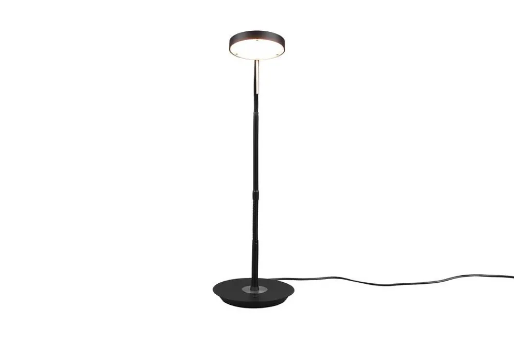 LED pöytävalaisin Monza mattamusta>Trio Lighting