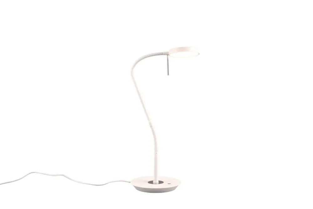 LED pöytävalaisin Monza mattavalkoinen>Trio Lighting Hot
