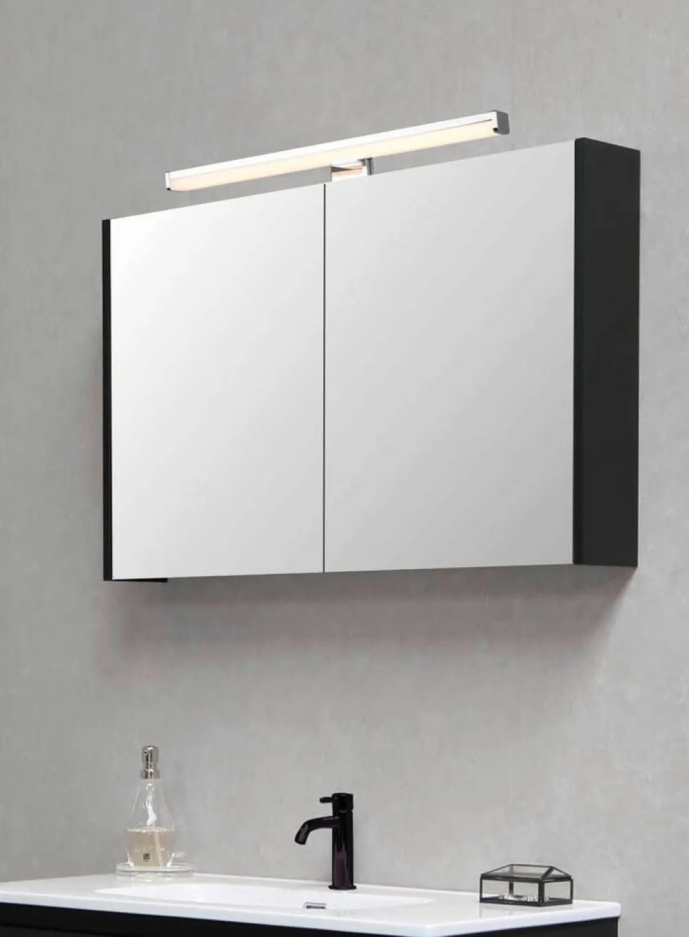 LED seinävalaisin Lino H2O 40 cm kromi>Trio Lighting Best