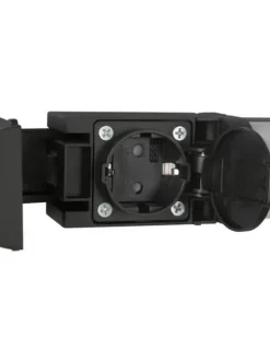 LED seinävalaisin Piera H2O 41 cm mattamusta><noscript><img width=