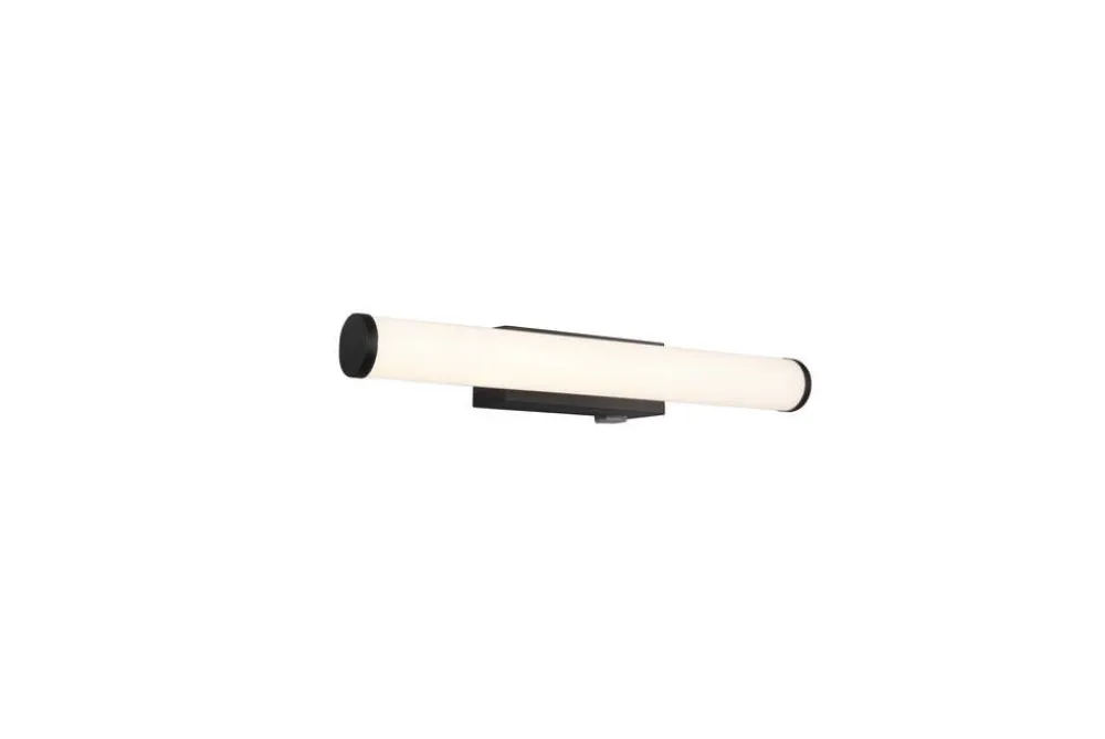 Trio Lighting Sisustusvalaisimet|LED seinävalaisin Mattimo H2O 40 cm mattamusta