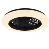 Trio Lighting Sisustusvalaisimet|LED tuuletinkattovalaisin Stralsund mattamusta