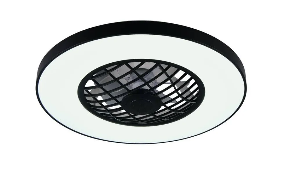 LED tuuletinkattovalaisin Linköping musta RGB>Trio Lighting Sale
