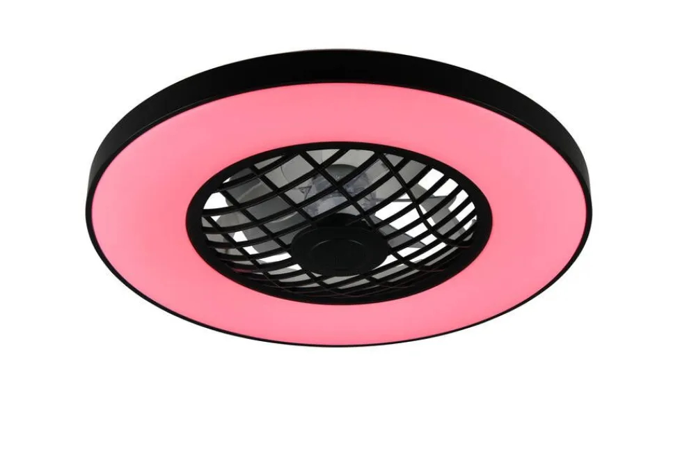 LED tuuletinkattovalaisin Linköping musta RGB>Trio Lighting Sale