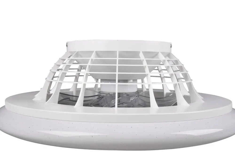 Trio Lighting Sisustusvalaisimet|LED tuuletinkattovalaisin Stralsund harmaa sta