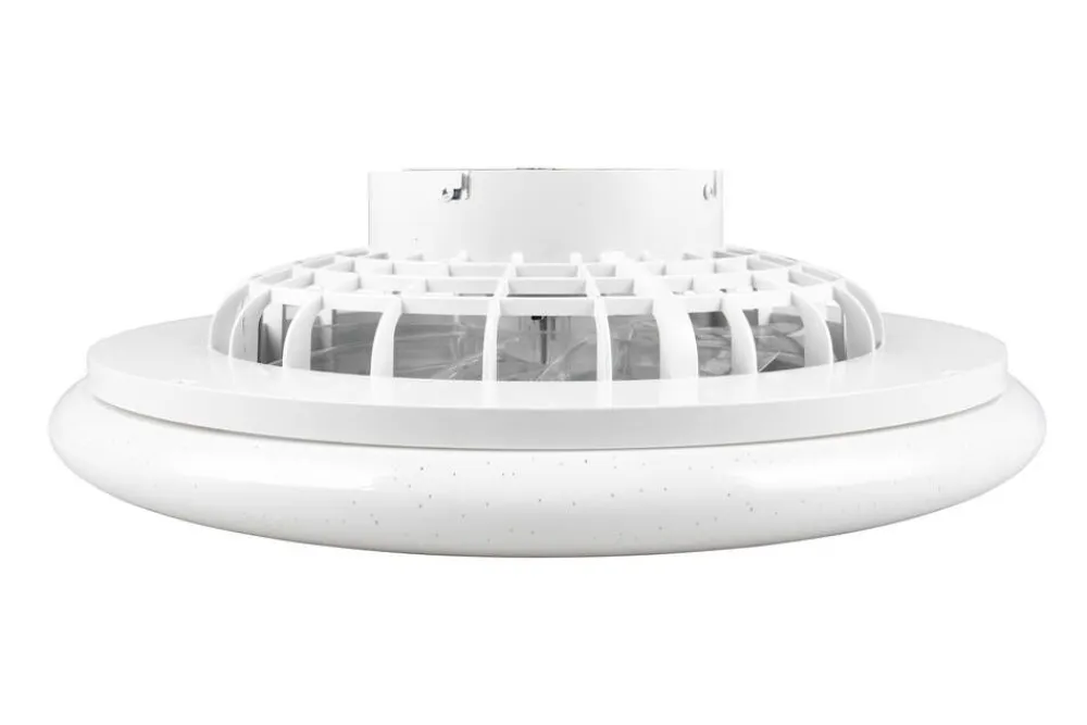 Trio Lighting Sisustusvalaisimet|LED tuuletinkattovalaisin Stralsund harmaa sta