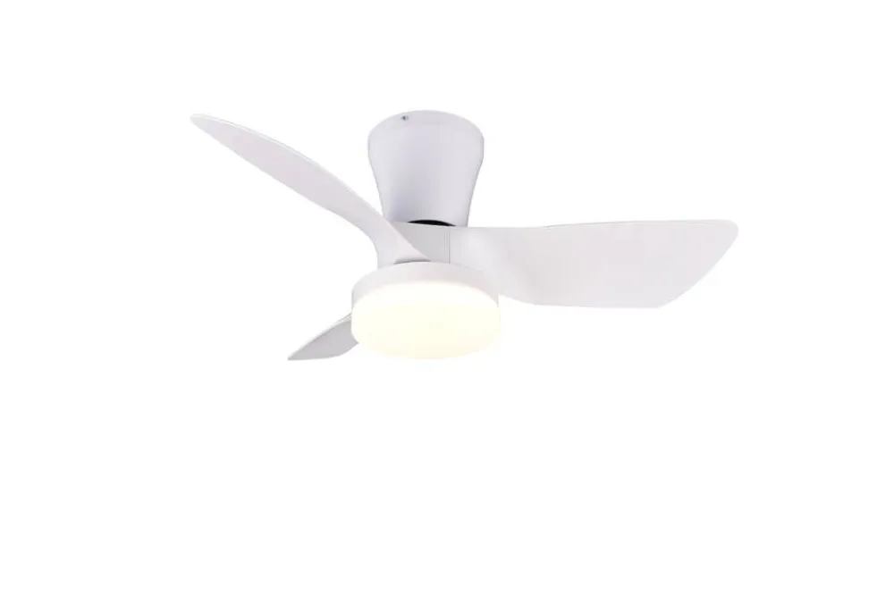 LED tuuletinkattovalaisin Randers mattavalkoin>Trio Lighting Online