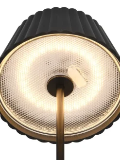 Trio Lighting Sisustusvalaisimet|LED ulkolattiavalaisin Suarez mattamusta ladat