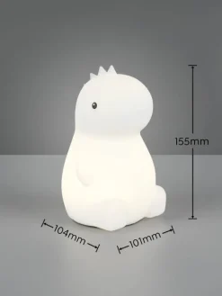 Trio Lighting Lastentarvikkeet|Lastenhuone|LED-pöytävalaisin Rexy RGBW valkoinen