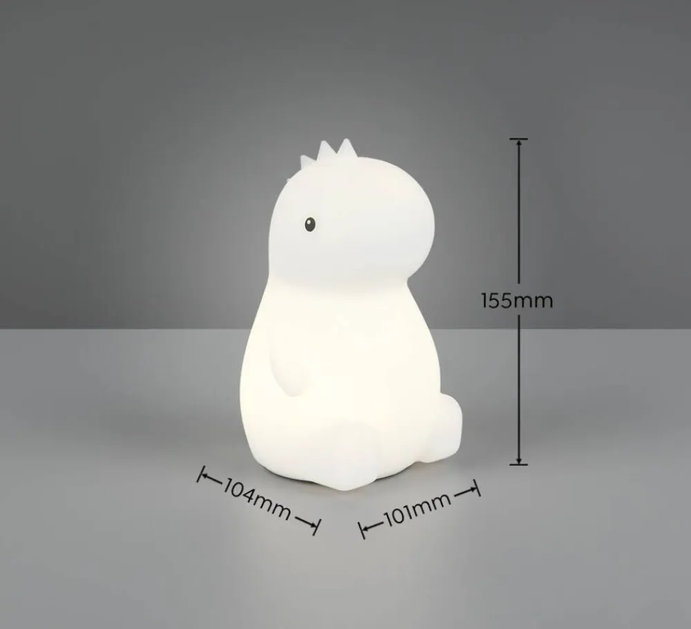 Trio Lighting Lastentarvikkeet|Lastenhuone|LED-pöytävalaisin Rexy RGBW valkoinen