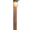 Trio Lighting Ulkovalaisimet|pylväsvalaisin Ardila 100 cm E27 puu/m.musta h