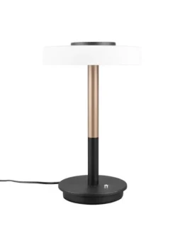 pöytävalaisin Celeste LED mattamusta/valkoinen><noscript><img width=