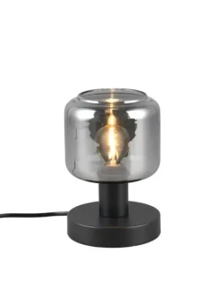 pöytävalaisin Mataro E14 mattamusta/savu>Trio Lighting Discount