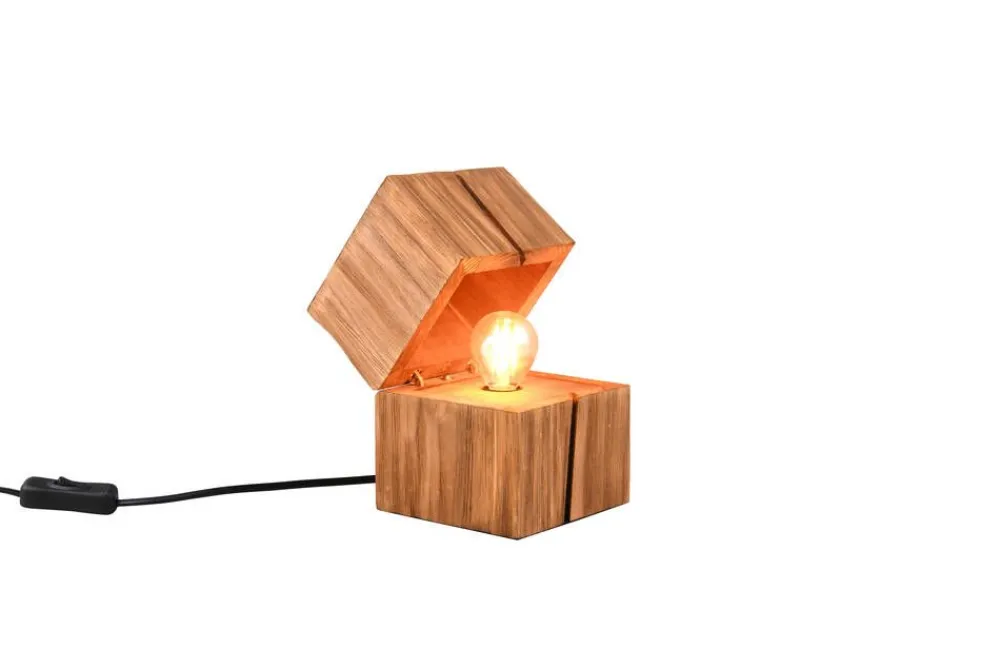 Trio Lighting Sisustusvalaisimet|pöytävalaisin Treasure E14 (sis.) puu