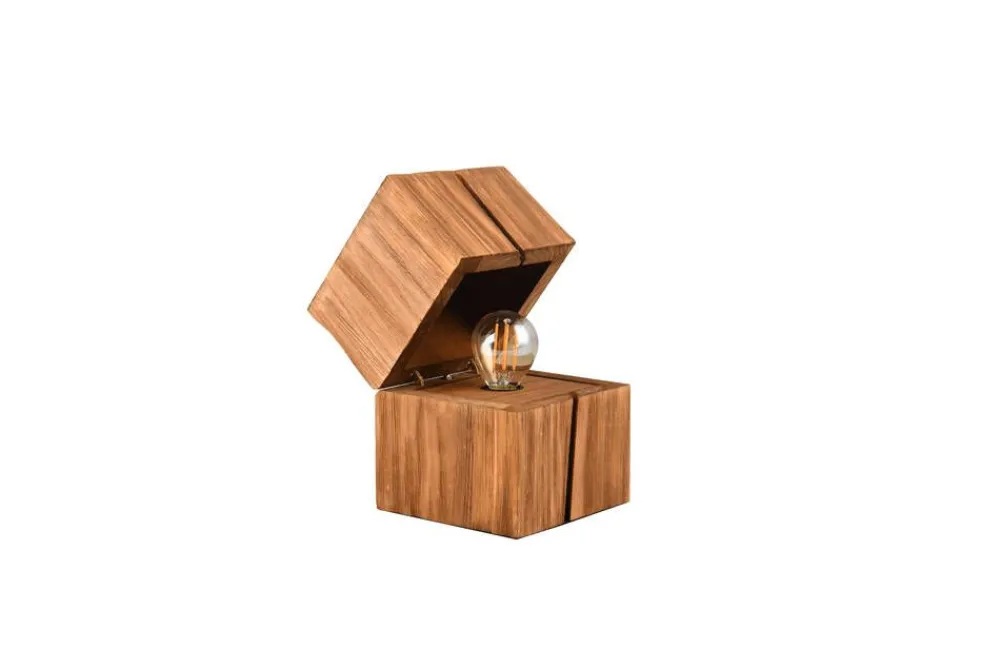 Trio Lighting Sisustusvalaisimet|pöytävalaisin Treasure E14 (sis.) puu