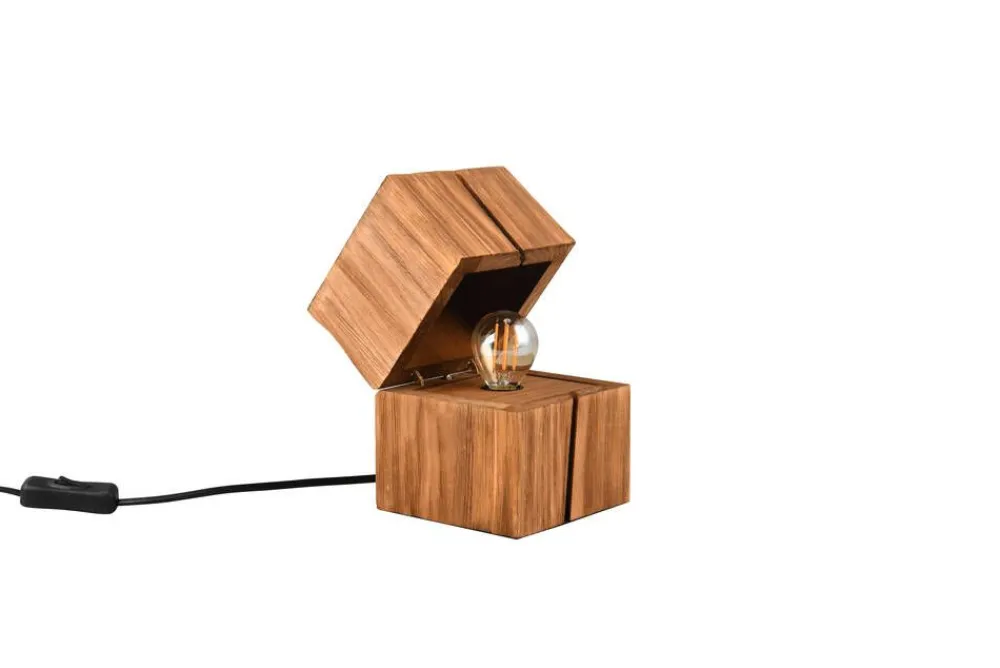 Trio Lighting Sisustusvalaisimet|pöytävalaisin Treasure E14 (sis.) puu