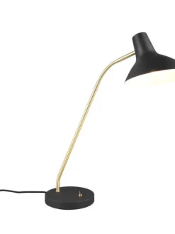 Trio Lighting Sisustusvalaisimet|pöytävalaisin Traveller E27 mattamusta/mattame