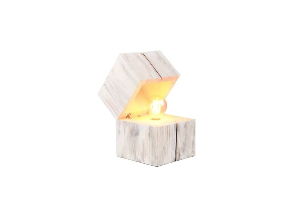 Trio Lighting Sisustusvalaisimet|pöytävalaisin Treasure E14 (sis.) valkoinen