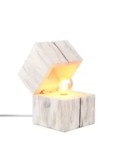 Trio Lighting Sisustusvalaisimet|pöytävalaisin Treasure E14 (sis.) valkoinen