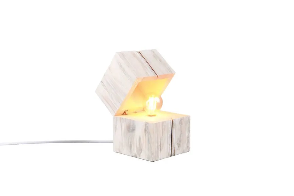 Trio Lighting Sisustusvalaisimet|pöytävalaisin Treasure E14 (sis.) valkoinen
